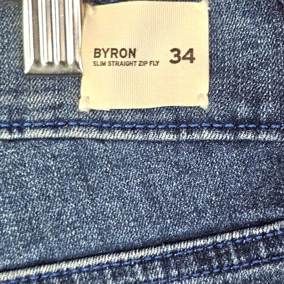 New Hudson Byron Slim Straight Zip fly - Picture 5 of 7